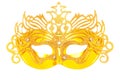 Ornate masks isolated on the white Royalty Free Stock Photo