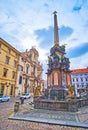 Column of the Holy Trinity, Malostranske Lesser Quarter Square, Prague, Czech Republic