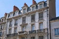 Old fashioned European small apartment building Royalty Free Stock Photo