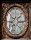 Ornate Oval Window Royalty Free Stock Photo