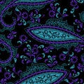 Ornate paisley print