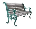 Ornate Park Bench Royalty Free Stock Photo