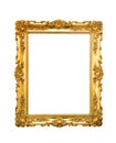 Ornate picture frame Royalty Free Stock Photo