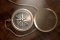 Ornate Pocket Compass