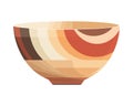 Ornate pottery decorative design icon