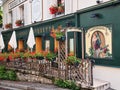 Ornate Restaurant Exterior, Montmartre, Paris, France