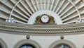 Ornate roof clock corn exchange Leeds