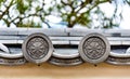 Ornate roof tiles at Himeji Castle Royalty Free Stock Photo