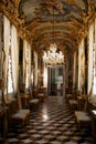 Ornate Room, Palazzo Francesco Grimaldi - Palazzo Spinola di Peliccerial, Via San Luca, Genoa, Italy.