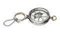 Ornate Silver Pocket Compass Vector for Classic Direction and Discovery, vector design Generative AI Royalty Free Stock Photo