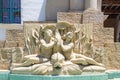 Ornate Statue and Fountain