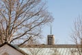 Ornate Steeple on a Abbey Chapel