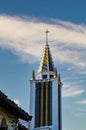 Ornate Steeple on Catholic Church