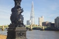 Ornate street lamp in London