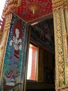 Ornate temple doorway