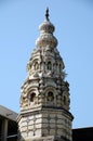 Ornate temple spire