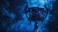 The ornate victory trophy.AI generated image Royalty Free Stock Photo