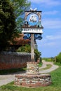 Ornate Village Sign, Blakeney , Norfolk, England