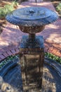 Ornate water fountain, closeup