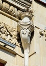 Ornate water gutter in Baku.