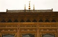 Ornate Wooden Mosque Close Up China