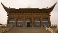Ornate Wooden Mosque Lanzhou Gansu Province China