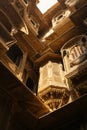 Ornate workmanship of corner of Haveli