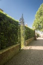 Ornate Wrought Iron Gate Royalty Free Stock Photo