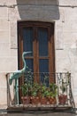 Ornated balcony of Sabiote, Jaen