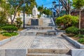 Ornated staircase in Chinatown of Incheon, Republic of Korea Royalty Free Stock Photo