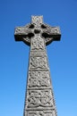 Ornately Carved Stone Celtic Cross Royalty Free Stock Photo