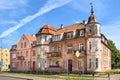 Historic villas from the early 20th century, Orneta, Warmian-Masurian Voivodeship, Poland.