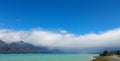 Orographic clouds, Mt Cook, NZ.