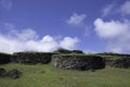 Orongo stone houses