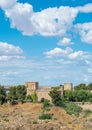 Oropesa castle at Toledo Castilla La Mancha in Spain. Royalty Free Stock Photo