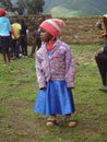 Orphan girl in Kenya