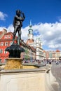 Orpheus statue Poznan Poland