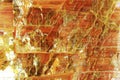Orpiment mineral isolated Royalty Free Stock Photo