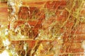 Orpiment mineral texture