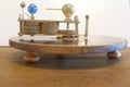 Orrery Ferguson's paradox Machine Model. Royalty Free Stock Photo