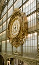 Orsay Museum. Closeup of the Clock. Paris