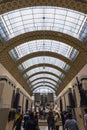 Orsay Museum interior view. Paris, France Royalty Free Stock Photo