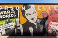 Orson Welles Mural Royalty Free Stock Photo