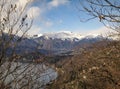 Orta Lake Natural Landscape Royalty Free Stock Photo