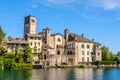 Orta Lake - Orta San Giulio island - Novara - Piedmont - Italy Royalty Free Stock Photo