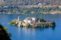 Orta San Giulio island Royalty Free Stock Photo