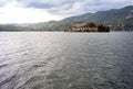 Orta San Giulio Island Piedmont, Northern Italy. Color image Royalty Free Stock Photo