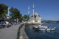The Ortakoy Camii in Istanbul in Turkey. Royalty Free Stock Photo