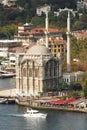 Ortakoy mosque Royalty Free Stock Photo