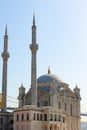 Ortakoy Mosque aka Buyuk Mecidiye Cami vertical photo